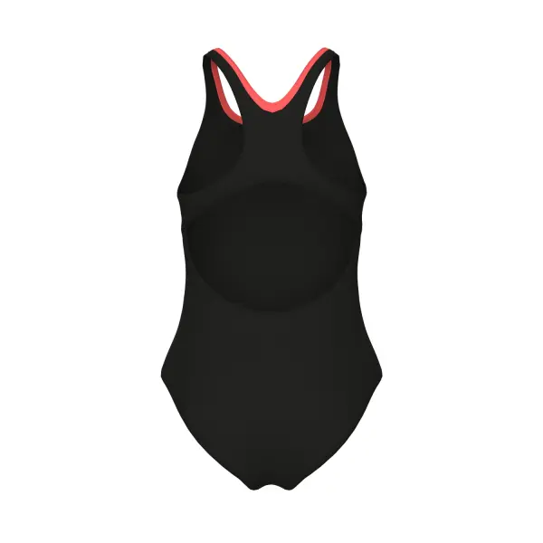 Купальник злитий дитячий Arena DETAIL SWIMSUIT SWIM PRO BACK чорно-кораловий 011743-530