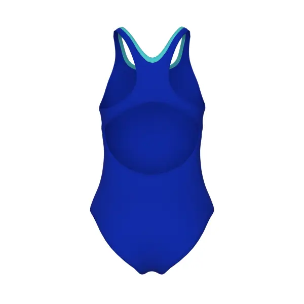 Купальник злитий дитячий Arena DETAIL SWIMSUIT SWIM PRO BACK синьо-бірюзовий 011743-880