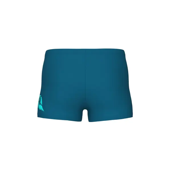 Плавки-боксеры детские Arena LETTERING SWIM SHORT бирюзово-салатовые 010864-600