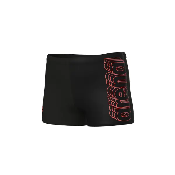 Плавки-боксеры детские Arena DETAIL SWIM SHORT черно-коралловые 011753-503