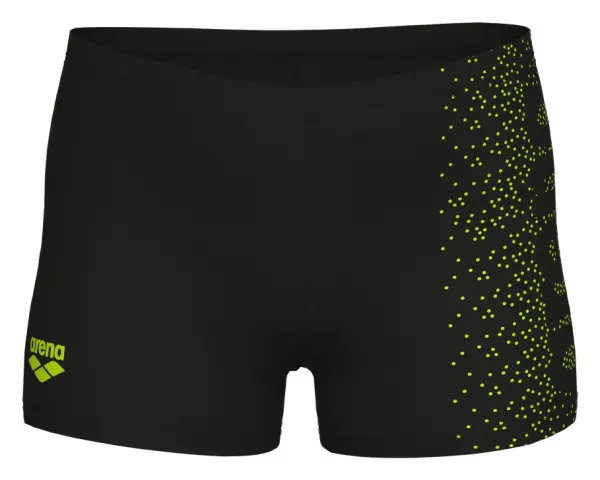Плавки-боксери дитячі Arena PAINTERLY SWIM SHORT чорно-салатові 011801-506