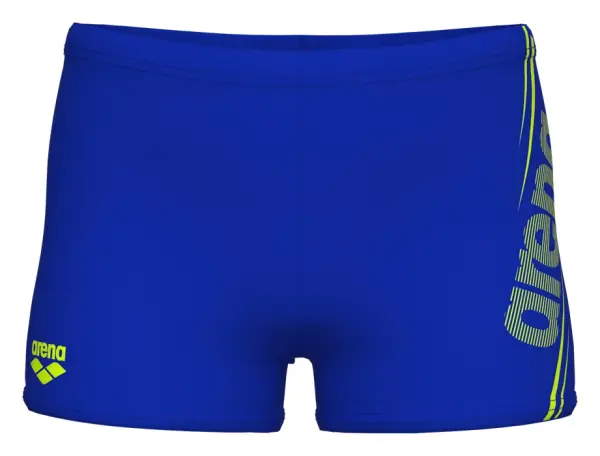 Плавки-боксеры детские Arena BOLD SWIM SHORT сине-салатовые 011814-803