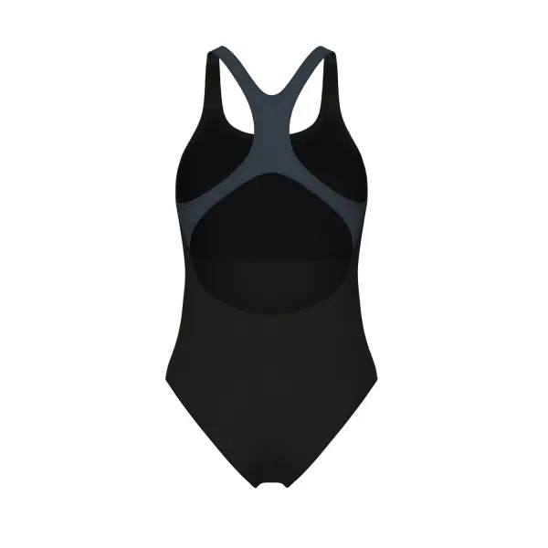 Купальник злитий жіночий Arena GRAPHIC SWIMSUIT SWIM PRO BACK LB чорно-кораловий 011183-554