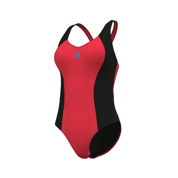 Купальник злитий жіночий Arena SWIMSUIT CONTROL PRO BACK SOLID коралово-чорний 011710-530