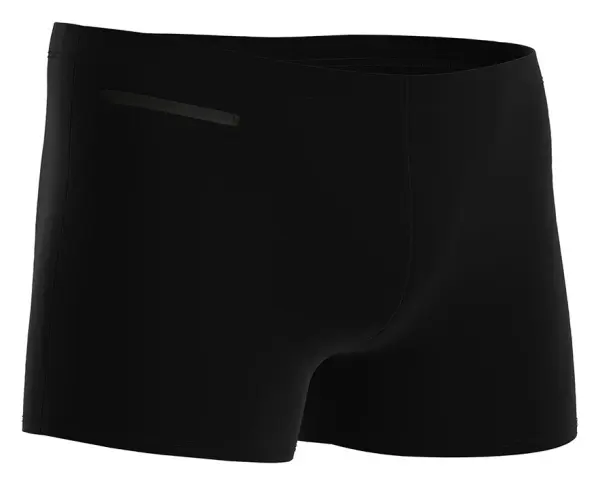 Плавки-боксери Arena ZIP SWIM SHORT чорні 006159-500