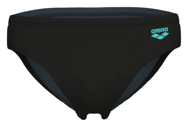 Плавки-брифи Arena WAVECURL SWIM BRIEFS чорно-сірі 010952-550