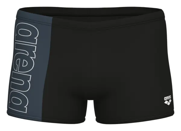 Плавки-боксери Arena DUOGRAF SWIM SHORT чорно-сірі 011730-550