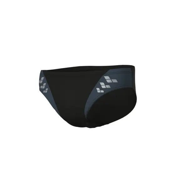 Плавки-брифи Arena STEPLOGO SWIM BRIEFS чорно-сірі 011786-550