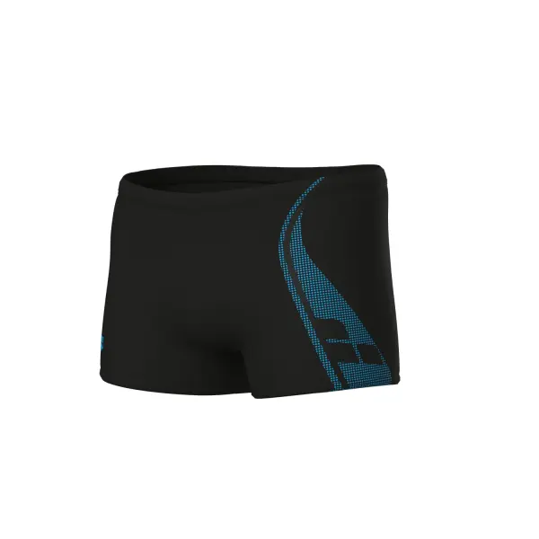 Плавки-боксери Arena GRAPHIC SWIM SHORT чорно-бірюзові 011930-508