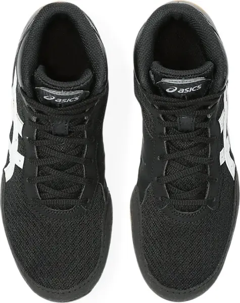 Борцовки дитячі Asics MATFLEX 7 чорно-білі 1084A011-001