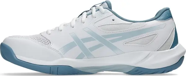Кроссовки волейбольные Asics GEL-ROCKET 12 бело-дымчато-голубые 1071A116-103