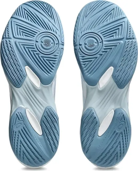 Кроссовки волейбольные Asics GEL-ROCKET 12 бело-дымчато-голубые 1071A116-103