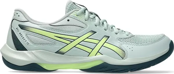 Кроссовки волейбольные Asics GEL-ROCKET 12 мятно-лимонно-темно-зеленые 1071A116-300