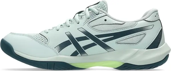 Кроссовки волейбольные Asics GEL-ROCKET 12 мятно-лимонно-темно-зеленые 1071A116-300
