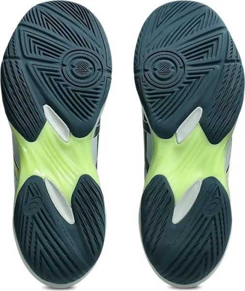 Кроссовки волейбольные Asics GEL-ROCKET 12 мятно-лимонно-темно-зеленые 1071A116-300