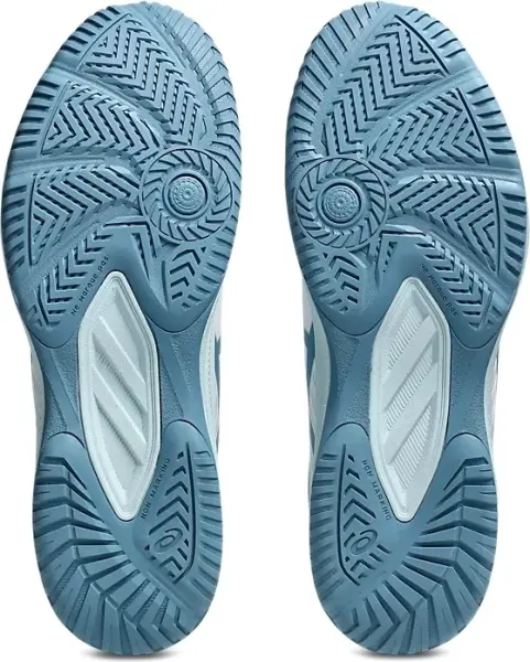 Кроссовки волейбольные Asics UPCOURT 6 бело-дымчато-голубые 1071A104-105
