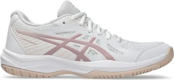 Кросівки волейбольні жіночі Asics UPCOURT 6 біло-світло-рожеві 1072A107-104