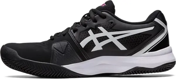 Кросівки тенісні Asics GEL-CHALLENGER 13 CLAY чорно-біло-рожеві 1041A221-003