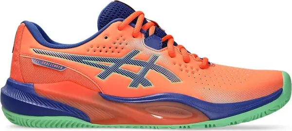 Кроссовки теннисные Asics GEL-CHALLENGER 15 PADEL оранжево-сине-мятные 1041A511-800