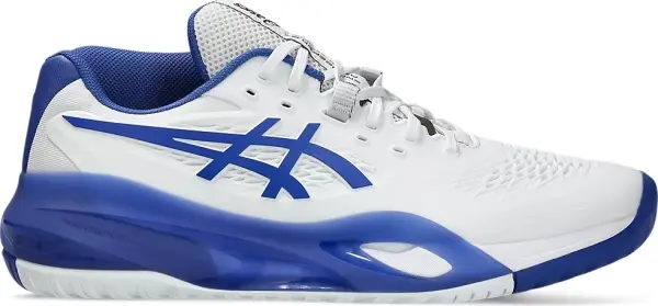 Кроссовки теннисные Asics GEL-RESOLUTION X бело-синие 1041A481-101