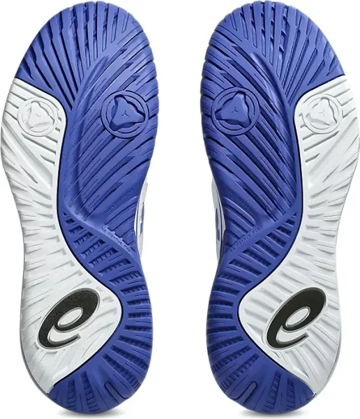 Кроссовки теннисные Asics GEL-RESOLUTION X бело-синие 1041A481-101