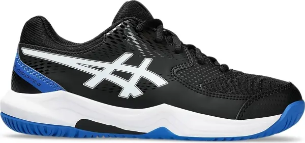 Кросівки тенісні дитячі Asics GEL-DEDICATE 8 чорно-синьо-білі 1044A077-002