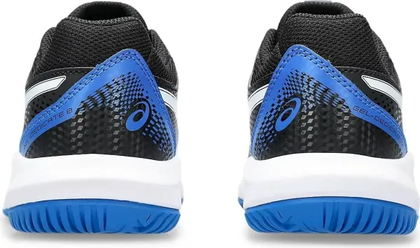 Кросівки тенісні дитячі Asics GEL-DEDICATE 8 чорно-синьо-білі 1044A077-002