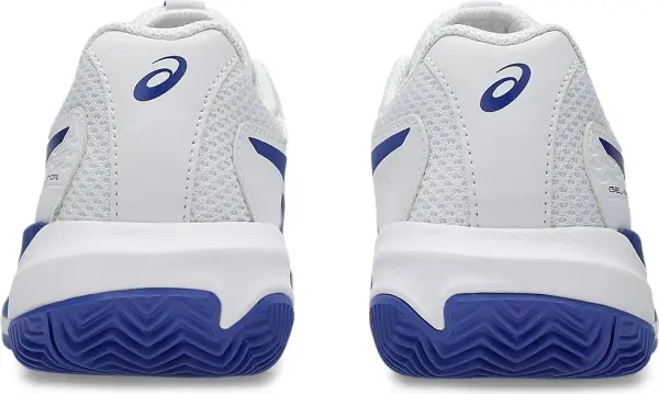 Кроссовки теннисные детские Asics GEL-RESOLUTION X CLAY бело-синие 1044A080-100