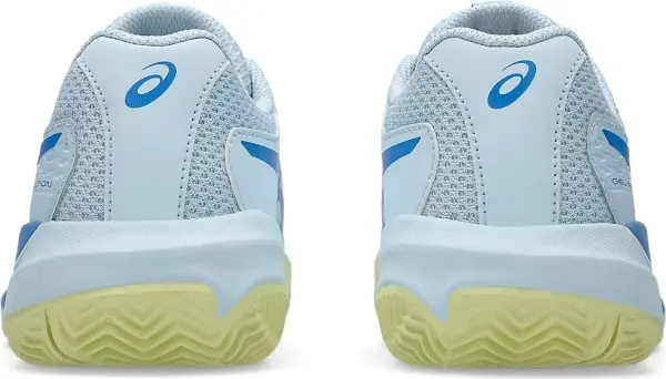 Кроссовки теннисные детские Asics GEL-RESOLUTION X CLAY голубо-сине-лимонные 1044A080-401