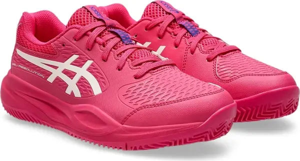 Кросівки тенісні дитячі Asics GEL-RESOLUTION X CLAY рожево-молочні 1044A080-700