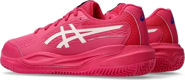 Кросівки тенісні дитячі Asics GEL-RESOLUTION X CLAY рожево-молочні 1044A080-700