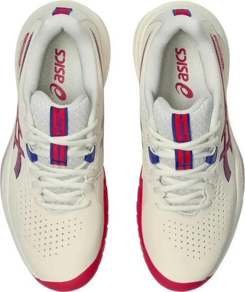 Кросівки тенісні жіночі Asics GEL-CHALLENGER 15 бежево-червоно-сині 1042A294-100