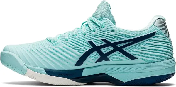 Кросівки тенісні жіночі Asics SOLUTION SPEED FF 2 HARDCOURT бірюзово-сріблясто-темно-сині 1042A136-403