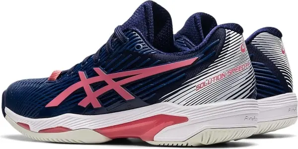 Кросівки тенісні жіночі Asics SOLUTION SPEED FF 2 HARDCOURT темно-синьо-біло-рожеві 1042A136-402