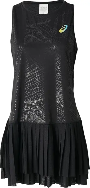Сукня для тенісу жіноча Asics MATCH DRESS NIGHT ENERGY чорна 2042A386-001