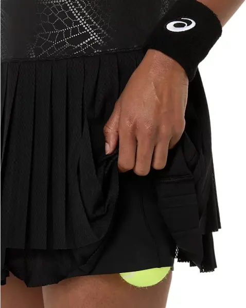 Сукня для тенісу жіноча Asics MATCH DRESS NIGHT ENERGY чорна 2042A386-001