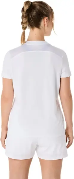 Футболка для тенісу жіноча Asics COURT SS TOP біла 2042A371-100