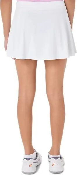Спідниця для тенісу дитяча Asics GIRLS TENNIS SKORT біла 2044A043-100