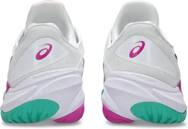 Кросівки тенісні Asics COURT FF 3 ALL COURT біло-рожево-бірюзові 1041A370-106