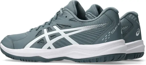 Кроссовки теннисные Asics COURT SLIDE 4 серо-белые 1041A483-020