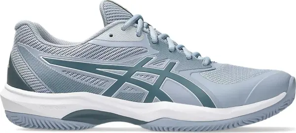 Кроссовки теннисные Asics GAME FF CLAY/OC серо-темно-зеленые 1041A490-400