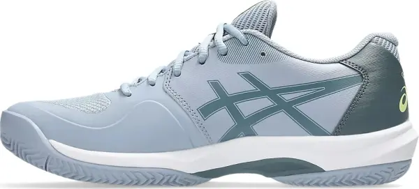 Кроссовки теннисные Asics GAME FF CLAY/OC серо-темно-зеленые 1041A490-400