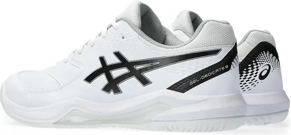 Кросівки тенісні Asics GEL-DEDICATE 8 ALL COURT біло-чорні 1041A408-101