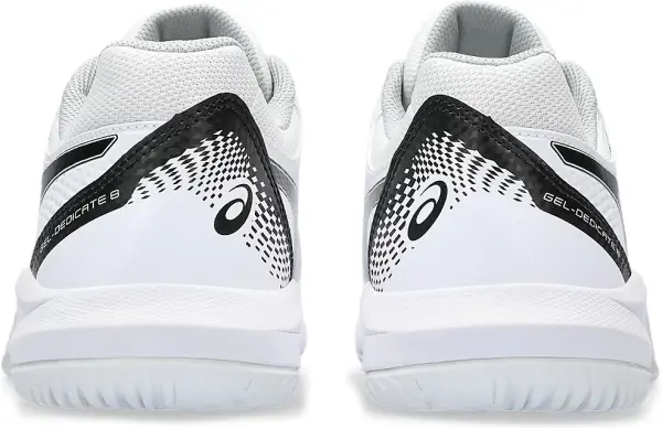 Кросівки тенісні Asics GEL-DEDICATE 8 ALL COURT біло-чорні 1041A408-101