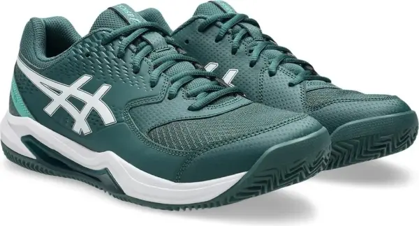 Кроссовки теннисные Asics GEL-DEDICATE 8 CLAY темно-зелено-бело-зеленые 1041A448-300