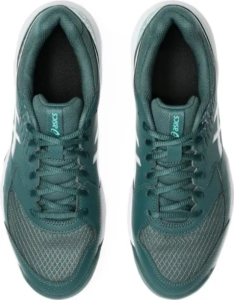 Кроссовки теннисные Asics GEL-DEDICATE 8 CLAY темно-зелено-бело-зеленые 1041A448-300