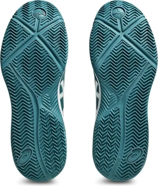 Кроссовки теннисные Asics GEL-DEDICATE 8 PADEL темно-зелено-бело-зеленые 1041A414-301