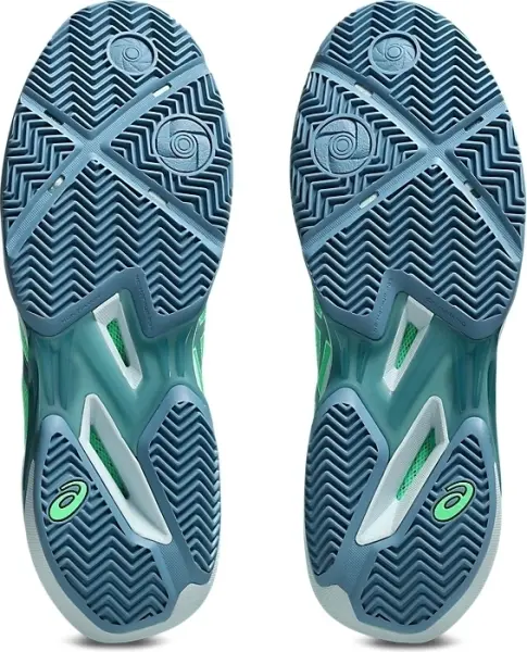 Кроссовки теннисные Asics SONICSMASH FF PADEL зелено-темно-зеленые 1041A538-300