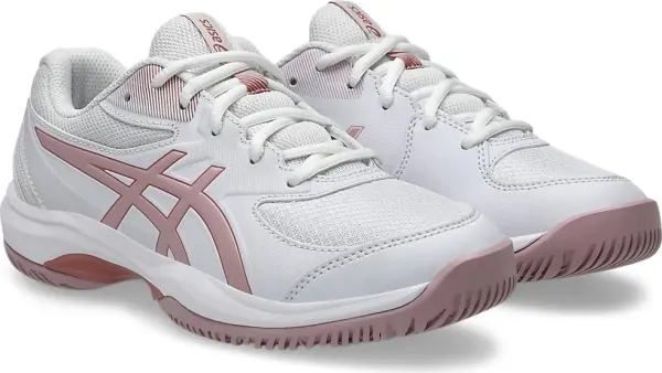 Кросівки тенісні дитячі Asics GEL-GAME біло-світло-рожеві 1044A083-103