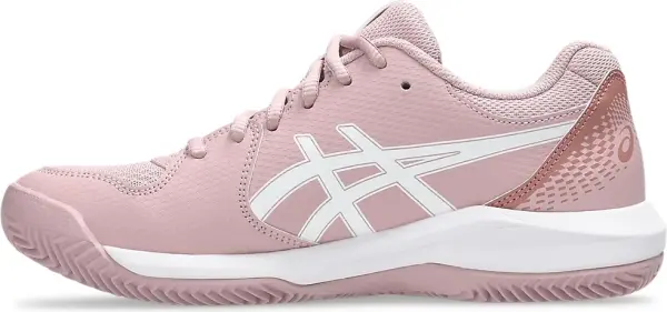 Кросівки тенісні жіночі Asics GEL-DEDICATE 8 CLAY світло-рожево-білі 1042A255-702